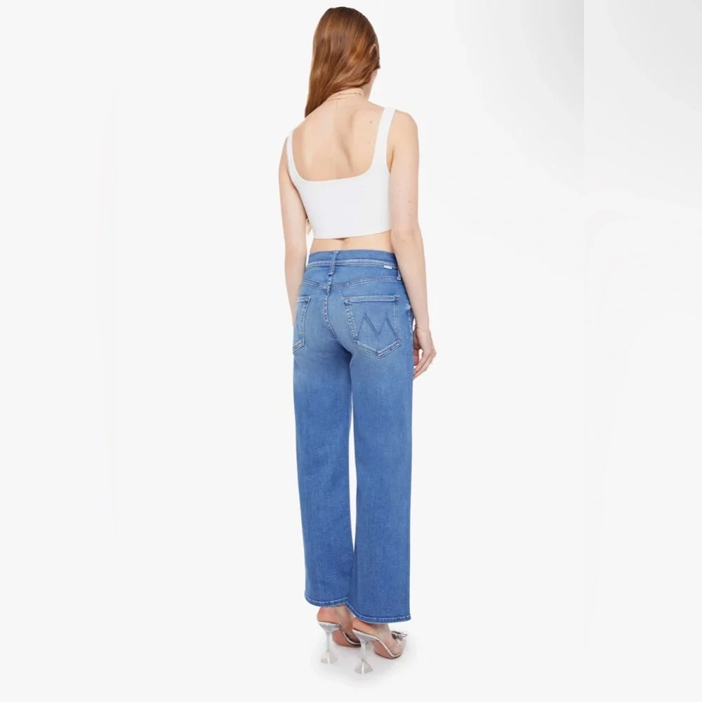 MOTHER The Mid Rise Rambler Zip Ankle. - Picture 3 of 6